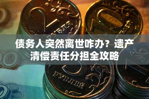 武汉债务人突然离世咋办？遗产清偿责任分担全攻略
